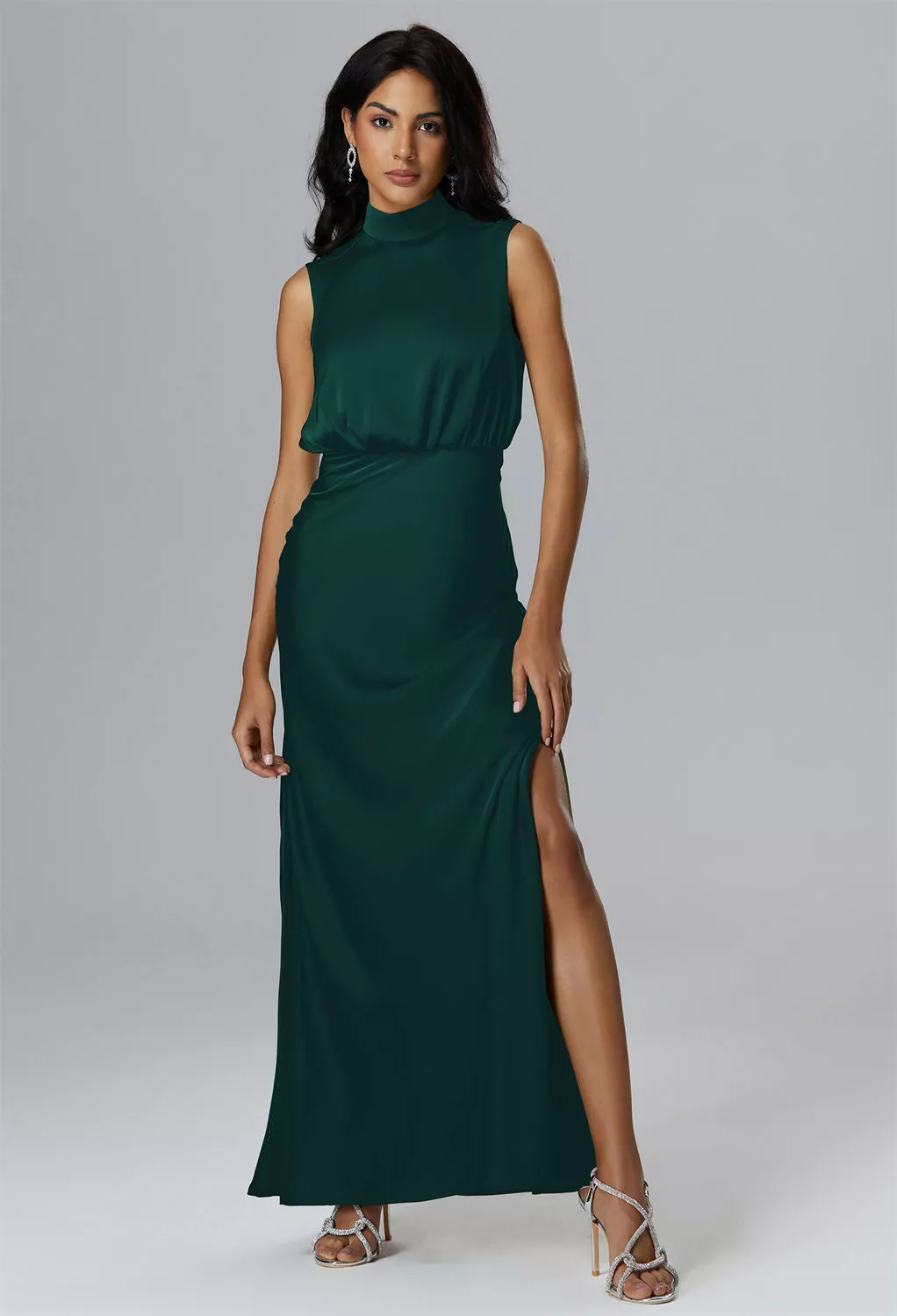 AW Maryjo Hunter Green  Fall Wedding Guest Dresses